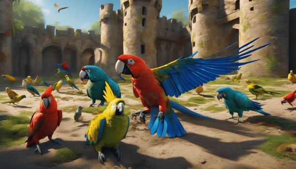 Quand les oiseaux et les cochons unissent leurs forces dans angry birds